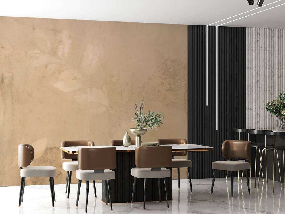 Plantain and wild geranium - sepia