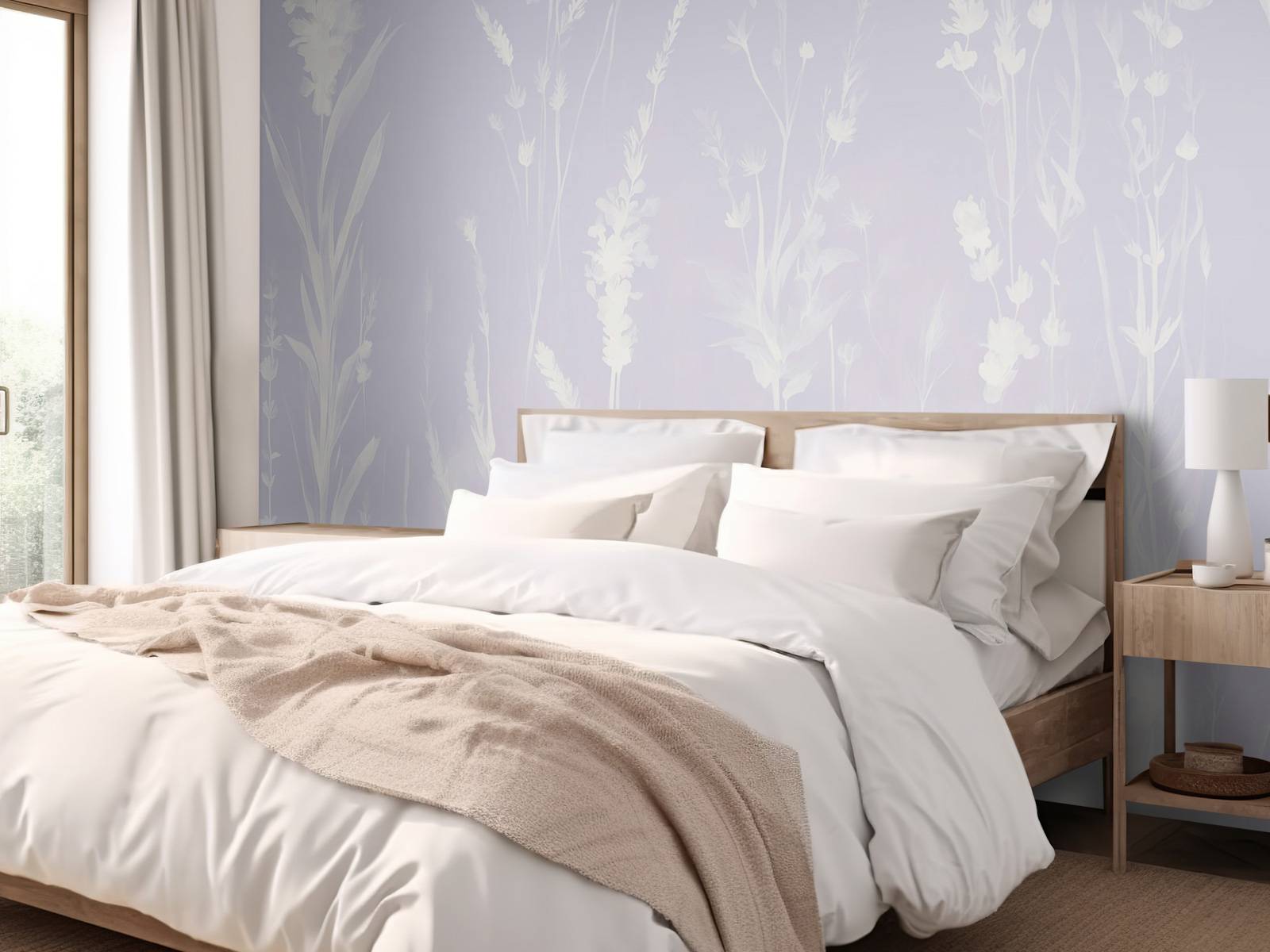 Lavender Glade Seamless Lavender Purple