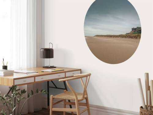 Bamburgh Castle, Northumberland coast line