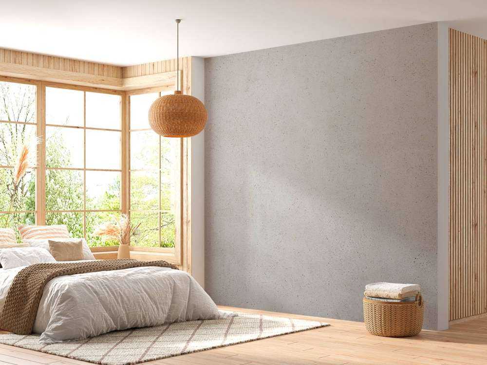 Concrete structure with fine stones