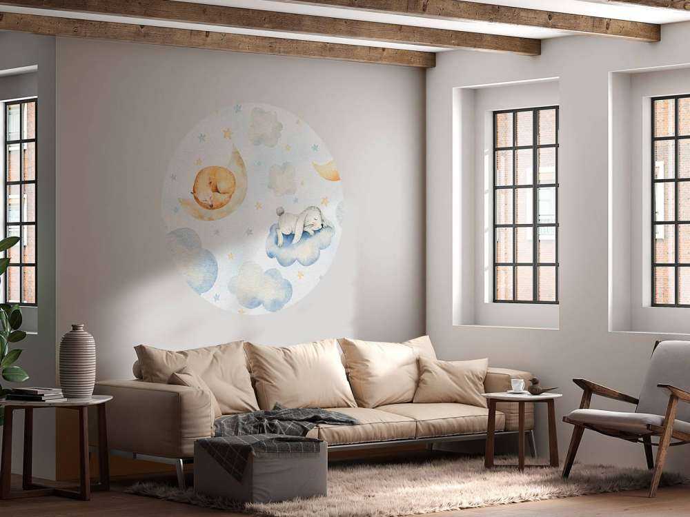 Sleeping friends in the clouds