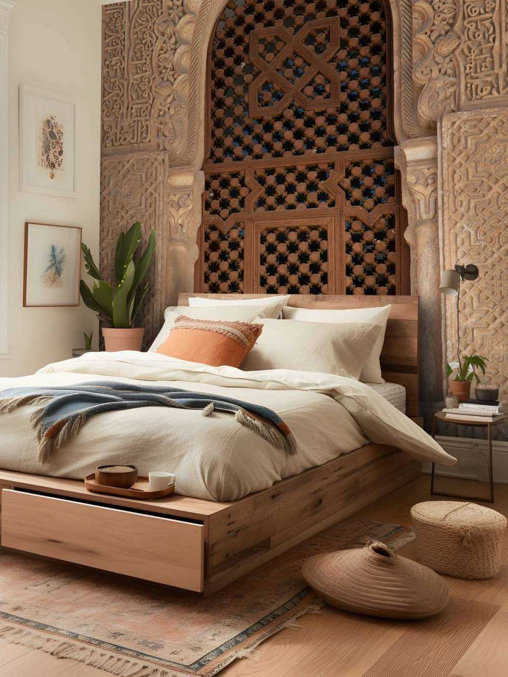 Ingang van een Moskee