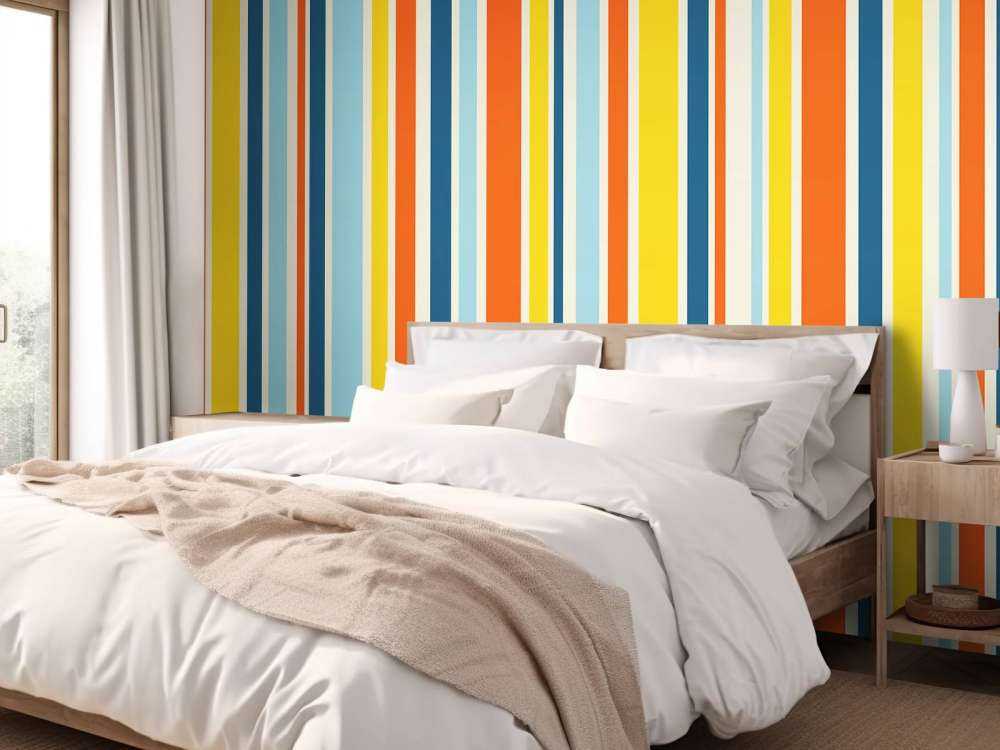 Colored stripes