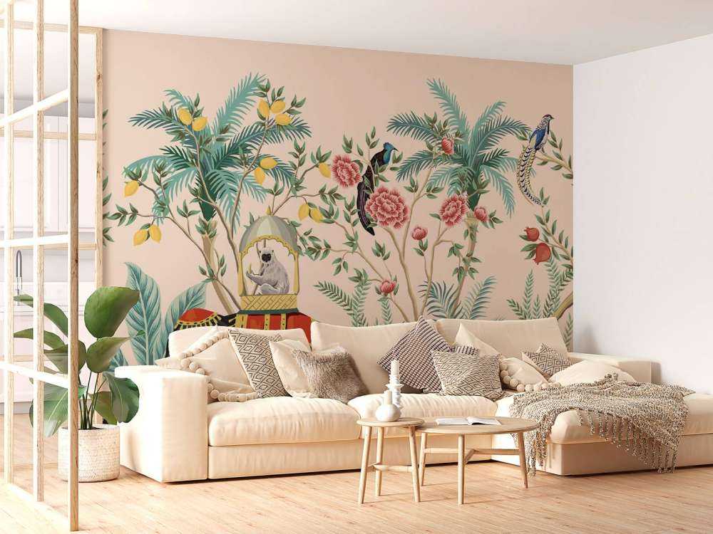 Oriental wallpaper