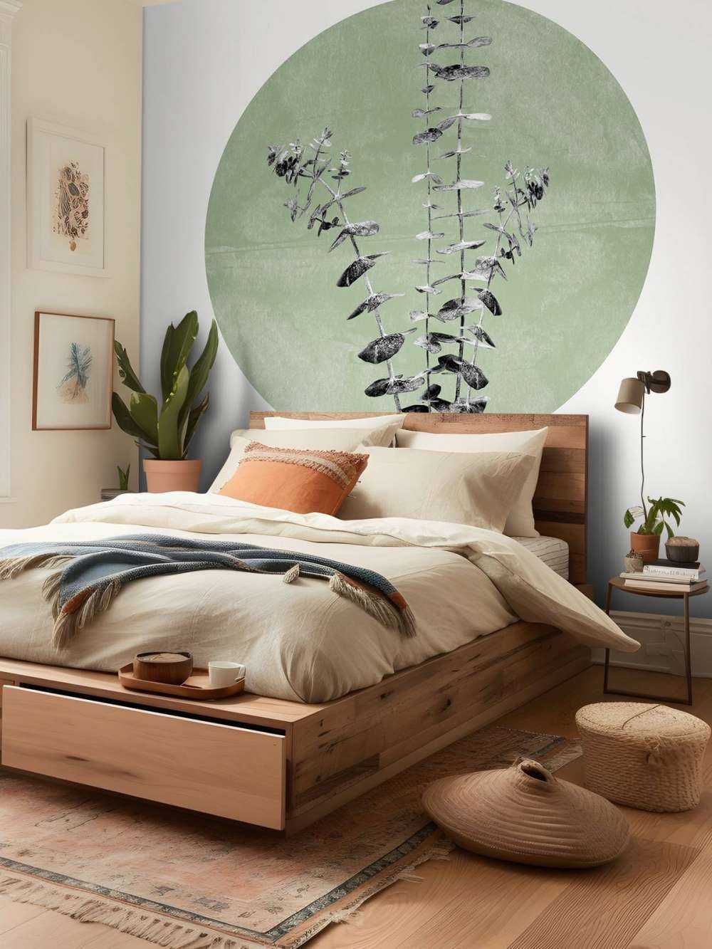 Eucalyptus and Green Moon