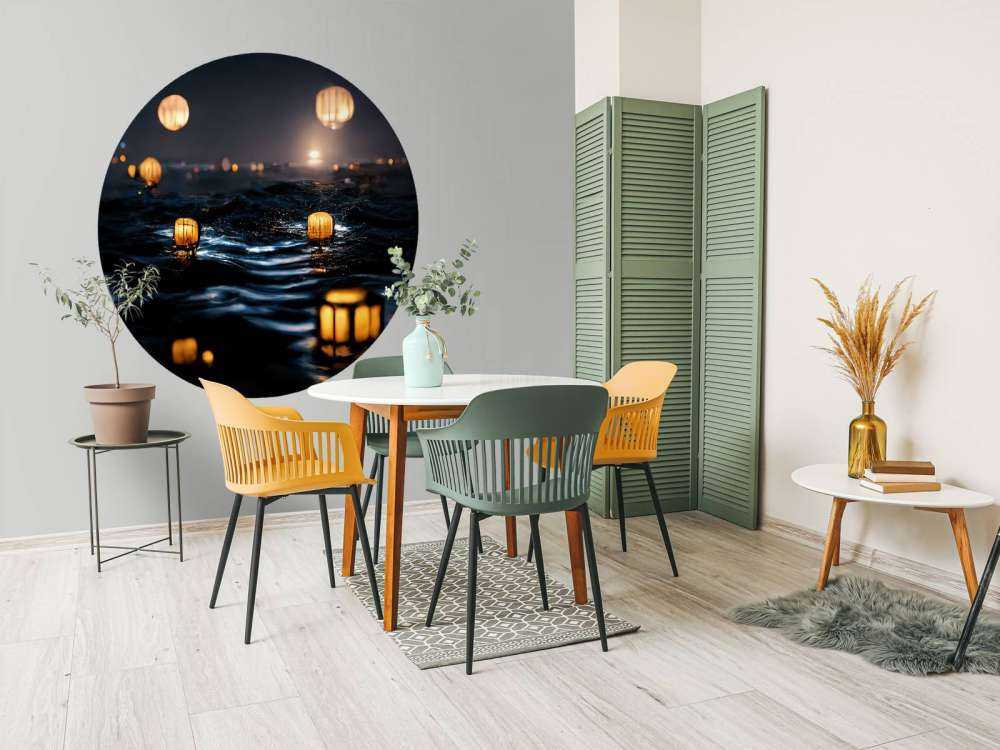 Lanterns over the water