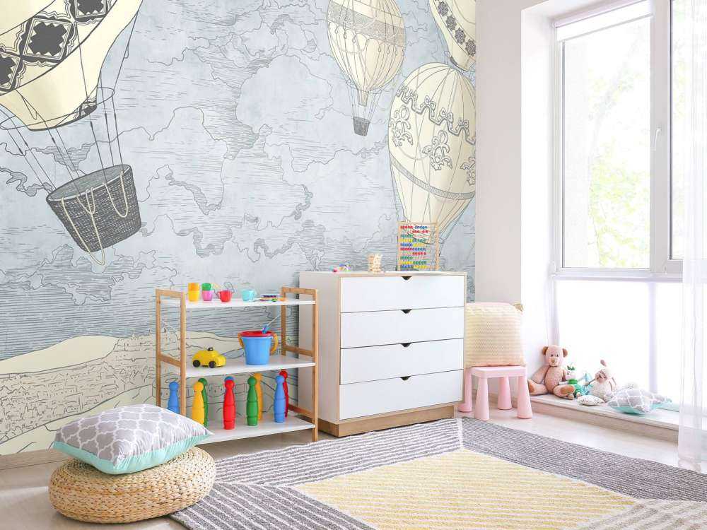 Modern hot air balloons