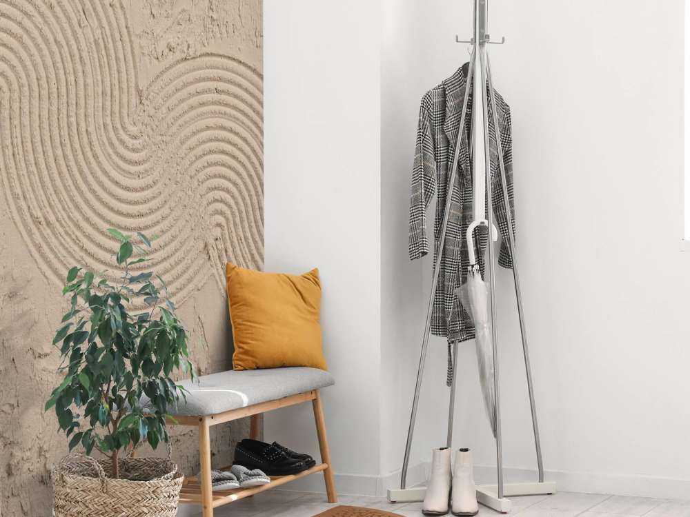 Zen Garden Texture in taupe