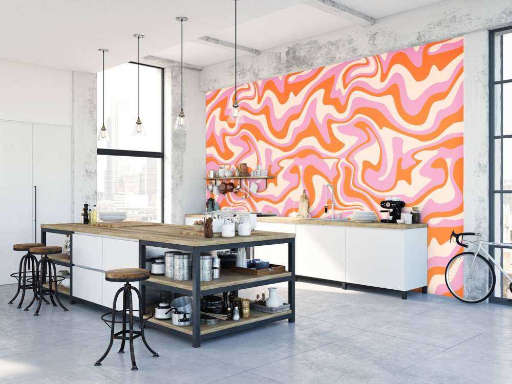 Wavy swirl