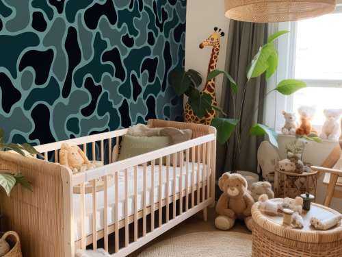 Green grey camouflage 