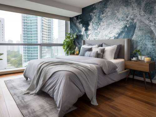 Painted waves