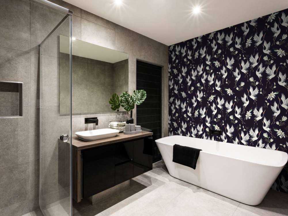 Flying crane pattern