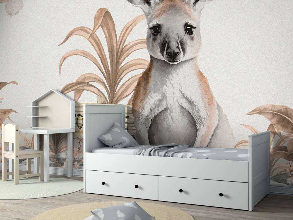 Jungle kangaroo taupe