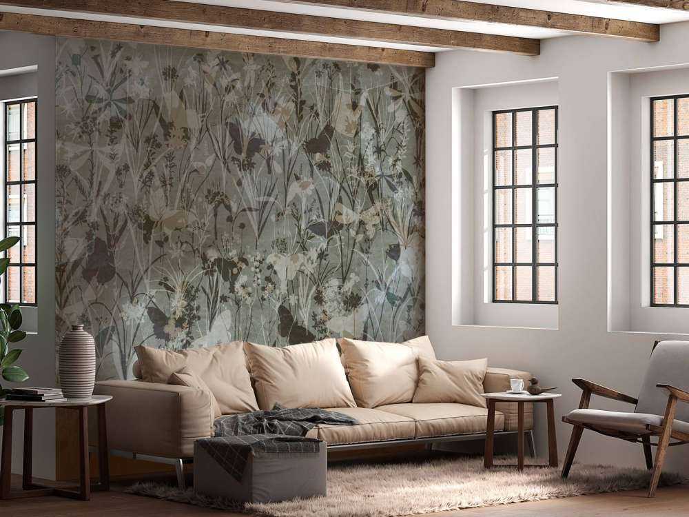 Herbals and Butterflies Double Silhuet 57