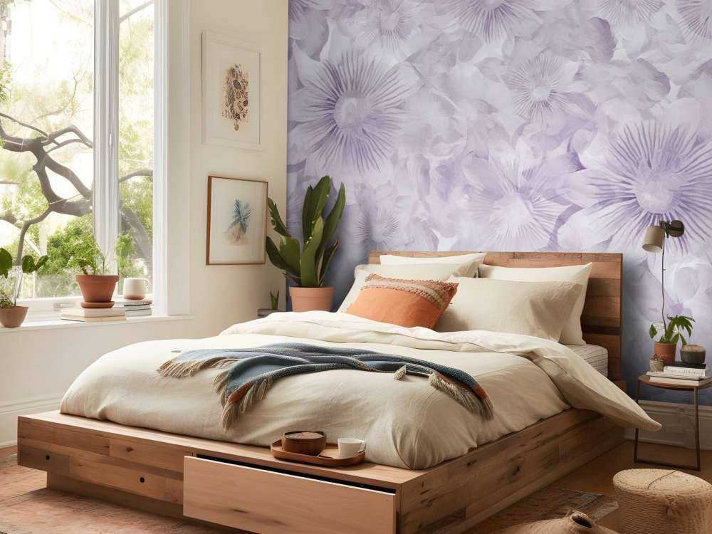 Botanical Watercolor Elegance Lavender