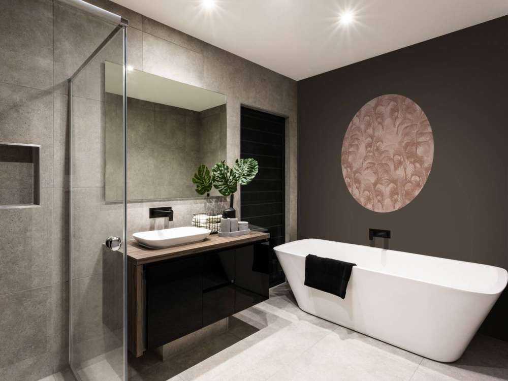 Tropical Vintage Palms - terracotta