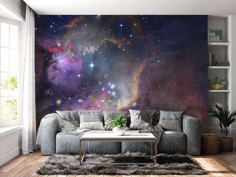 Galaxy in space