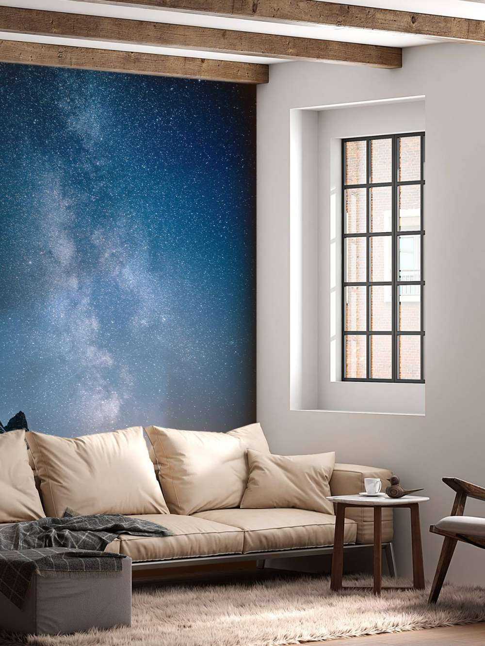 Starry sky in Alaska