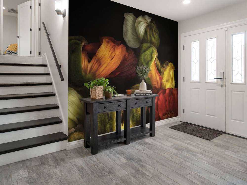 Composite budding poppies