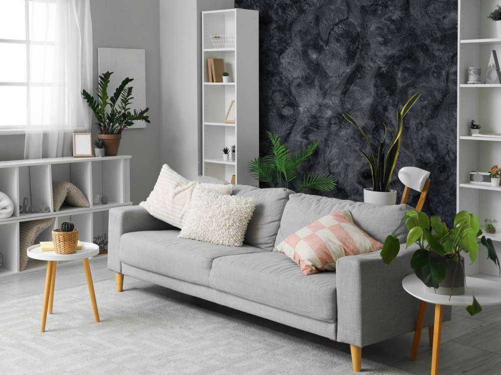 Complex grey wood structure