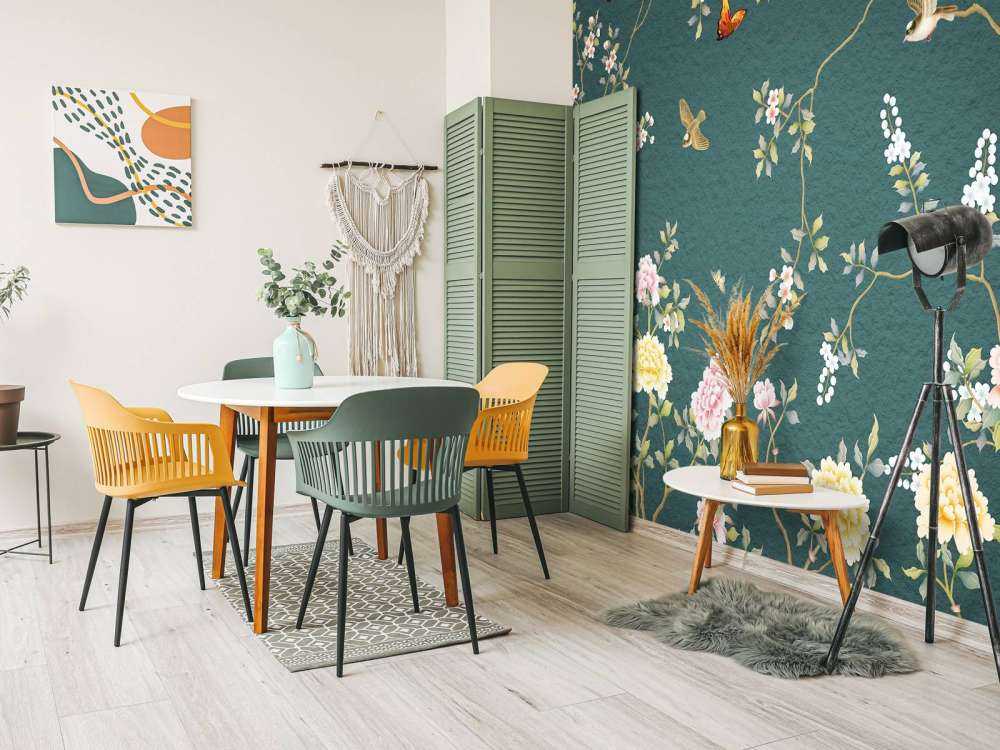 Large and small flowers