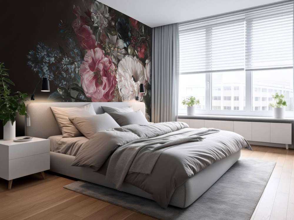 Bouquet with lilac pink