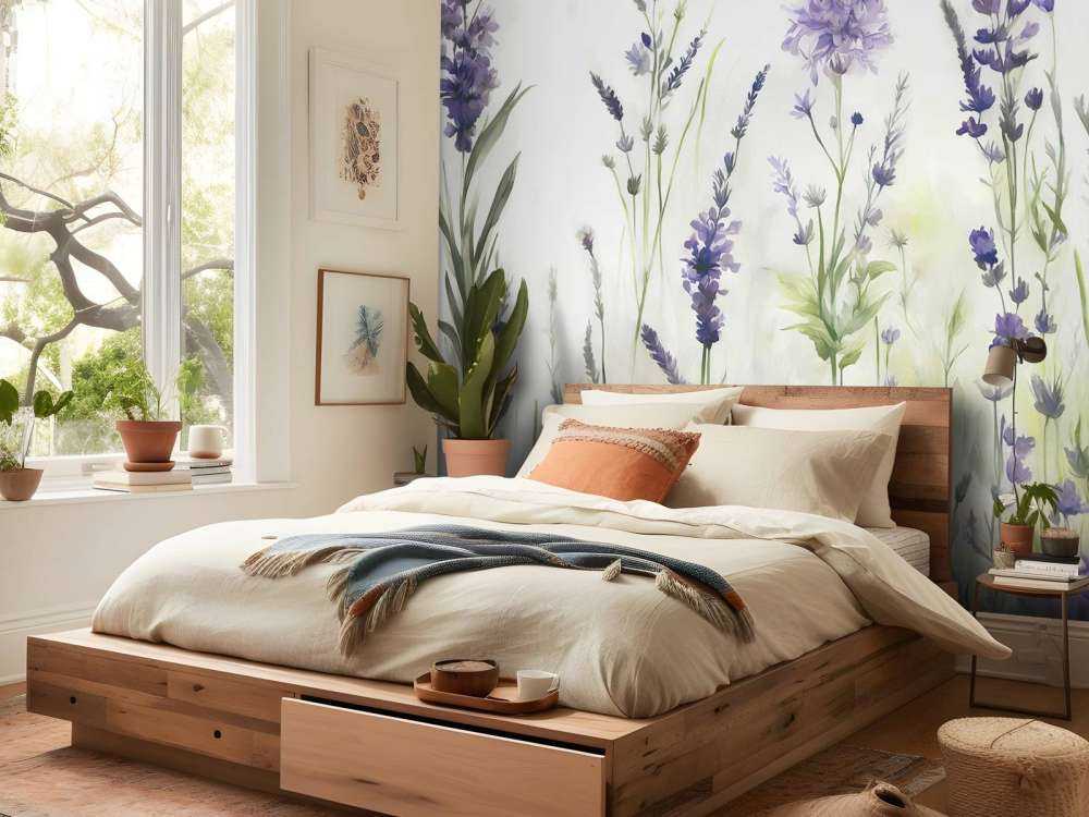 Lavender Glade Seamless Muted Lilac