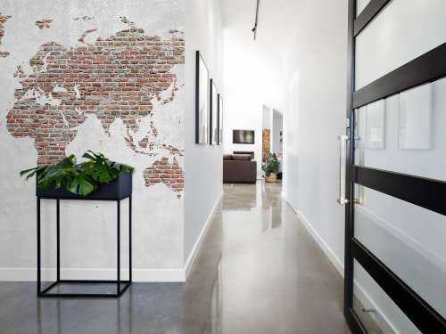 World map stones