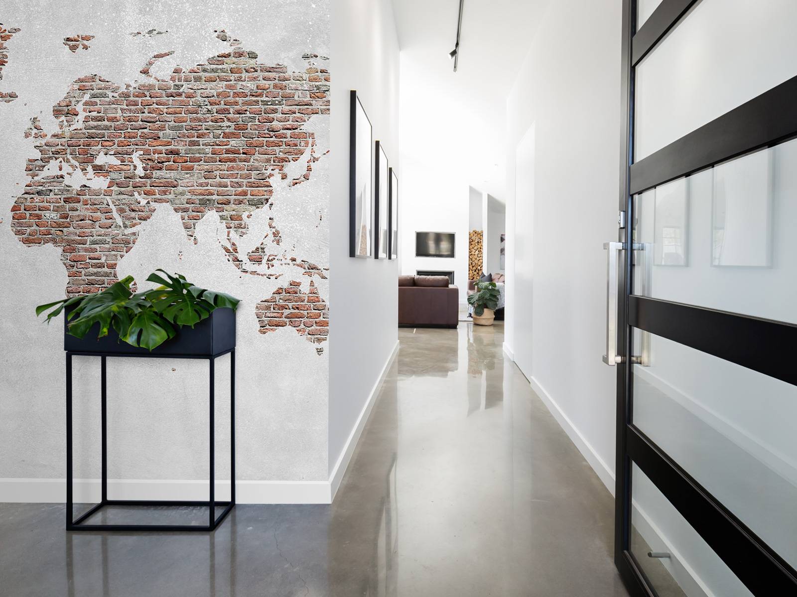 World map stones