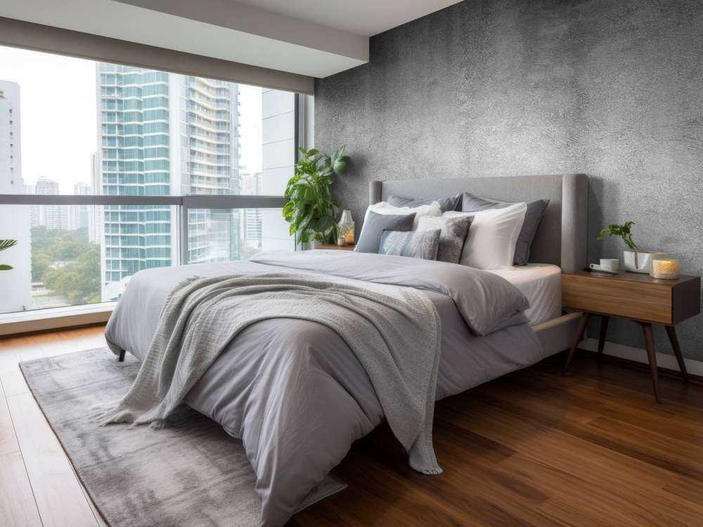 Detailed grey concrete