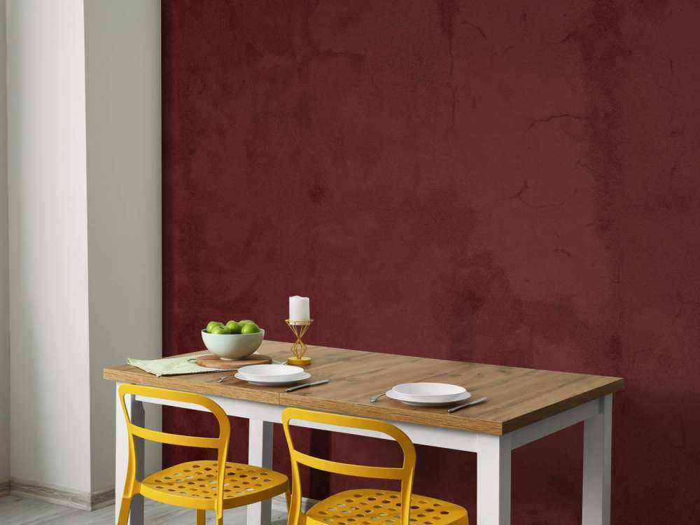 Bister red concrete