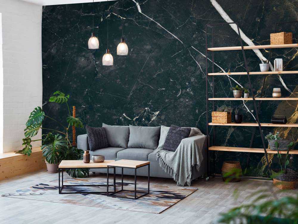 Dark classic marble