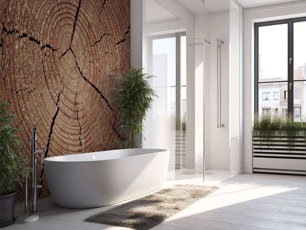 Trunk with annual rings