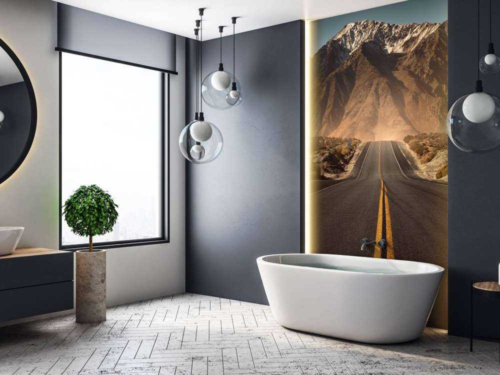 Way through the mountains