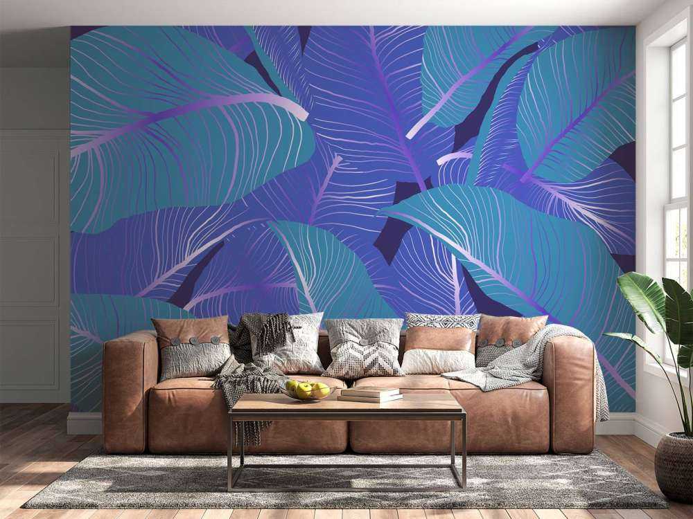 Purple leaves