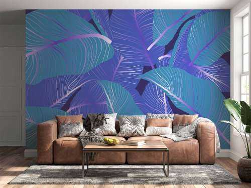 Purple leaves