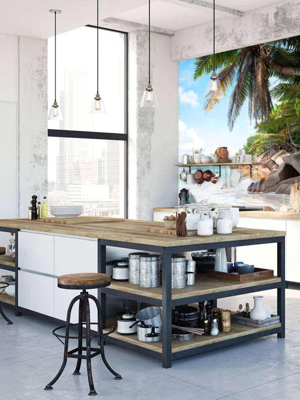 Beautiful tropical sand beach