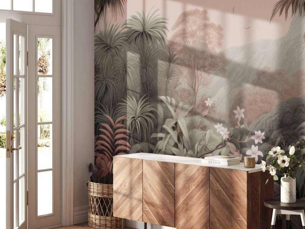 Pink Morning in the Tropics