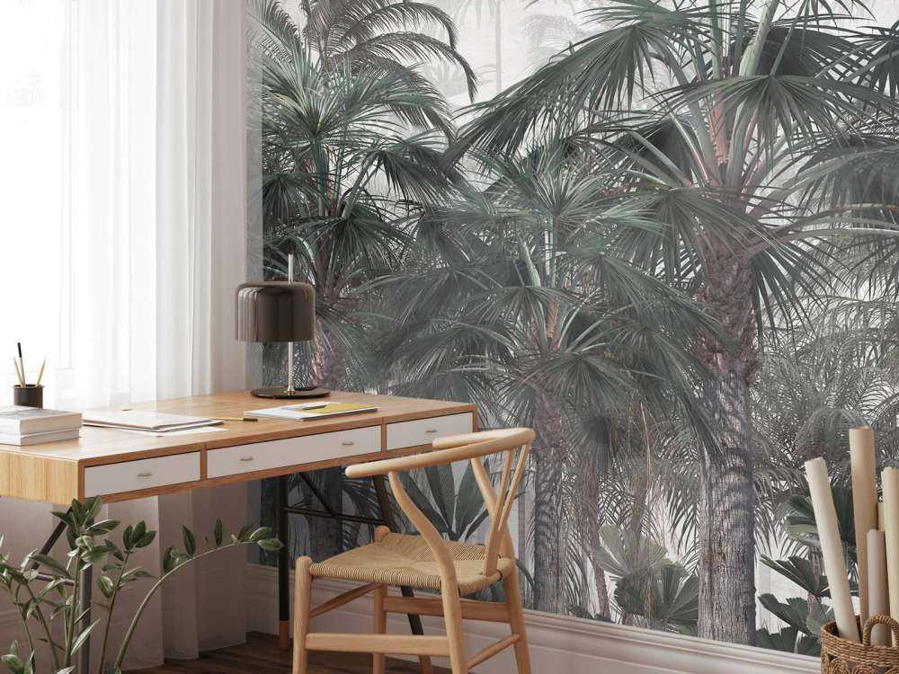 Twilight Palm Serenity