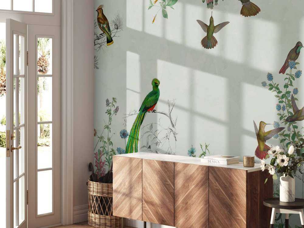 Fields Flower and Birds 24