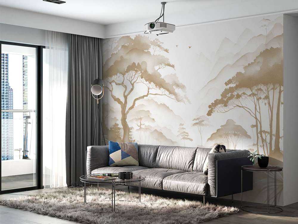 Misty Mountain Valley, taupe