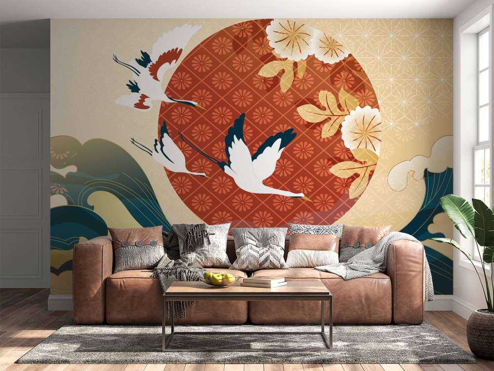 Luxurious sunset