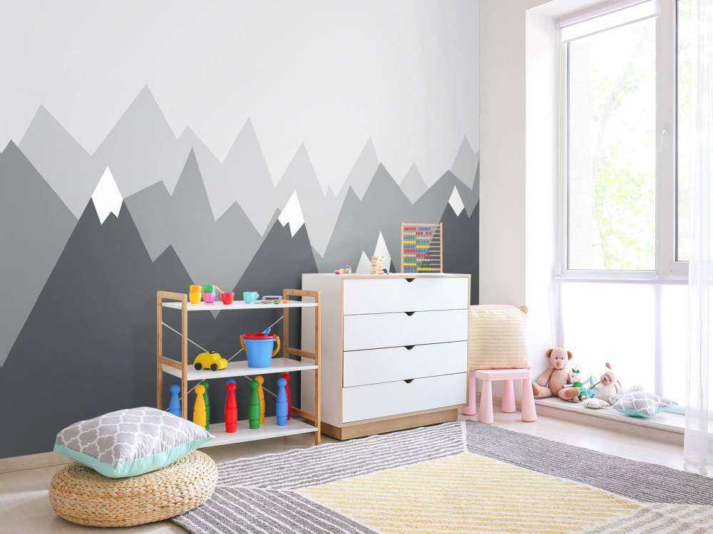Grey mountains