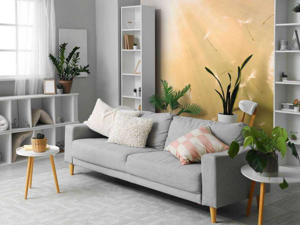 Dandelion in the wind