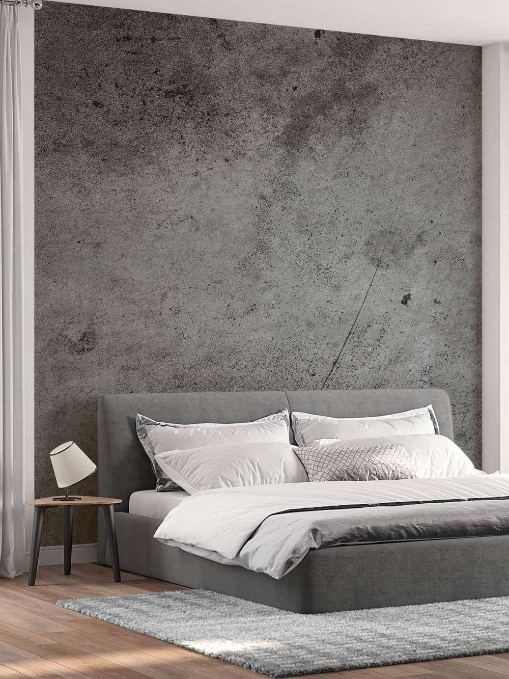 Coarse grey wall