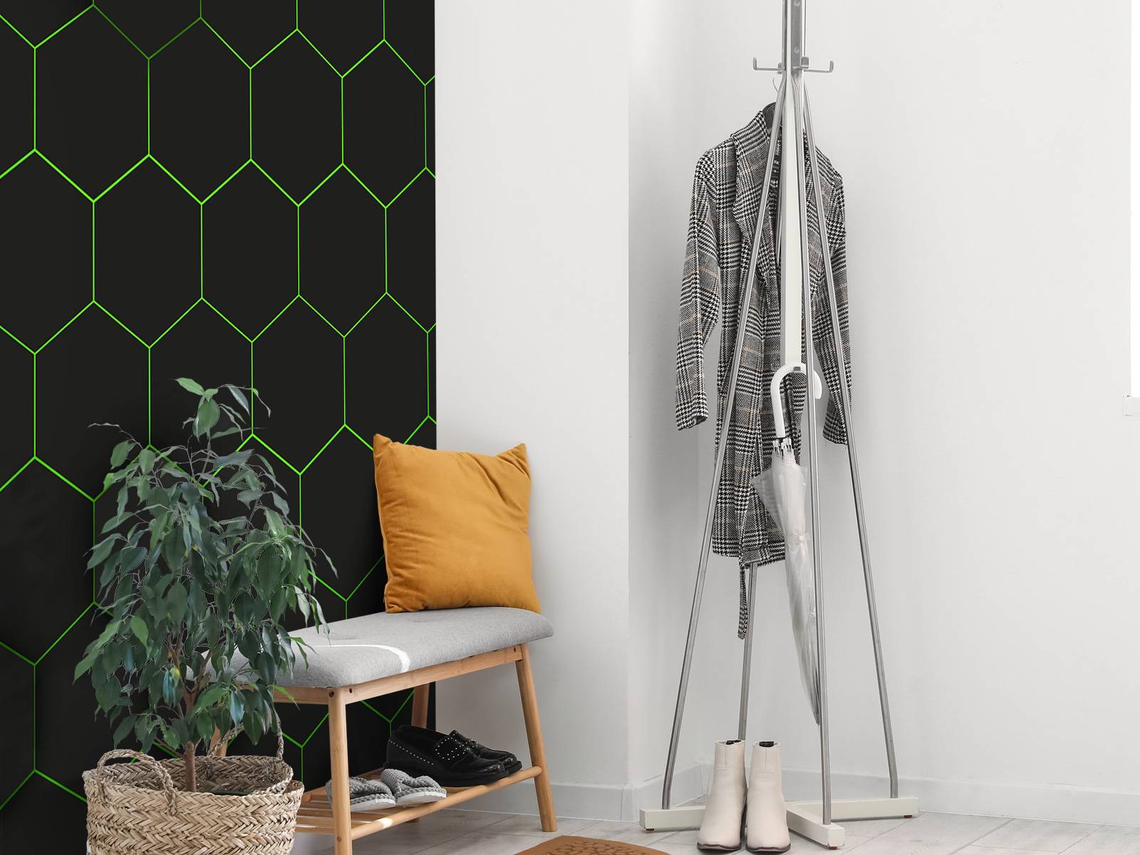 Green beehive