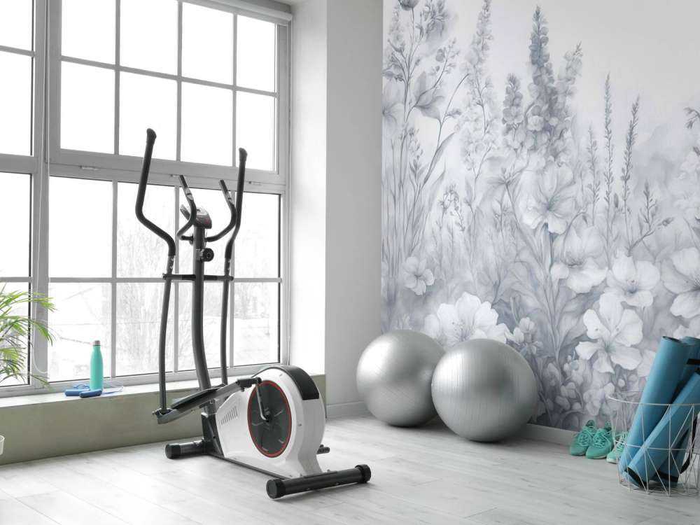 Tender English garden - blue