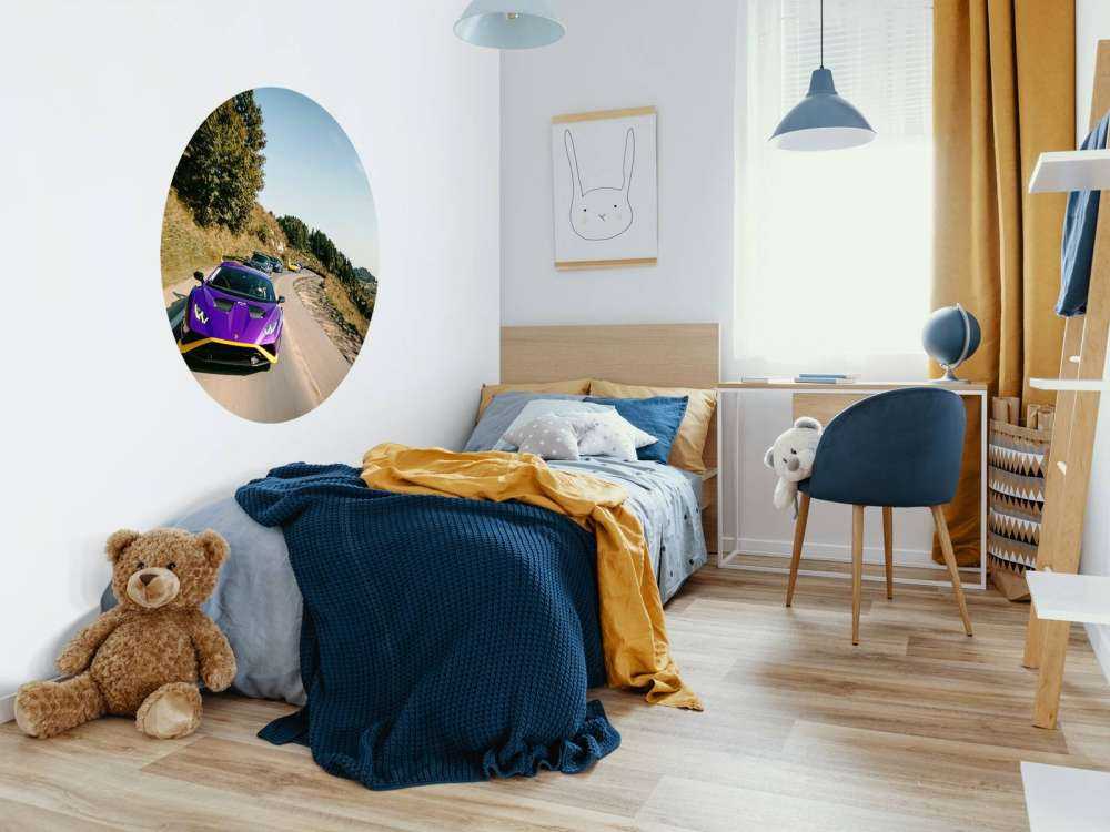 Supercar convoy through the mountains