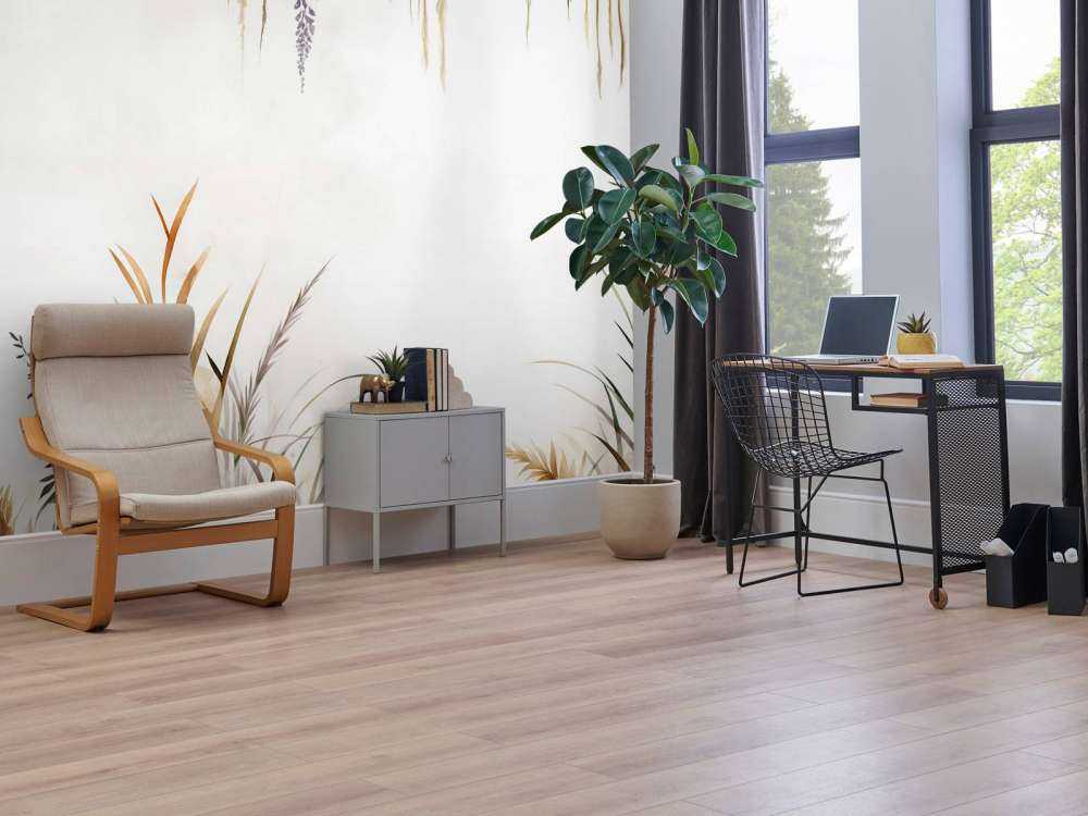 Wisteria and Field Grasses Blue