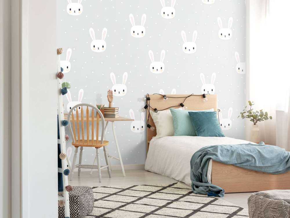 White bunnies